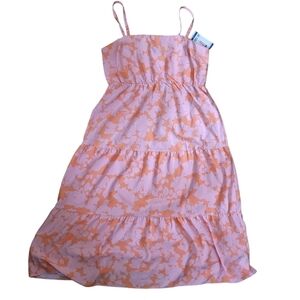 💕Social Standard sun dress Womens Size Xxl. New Colorful Tropical Maxi